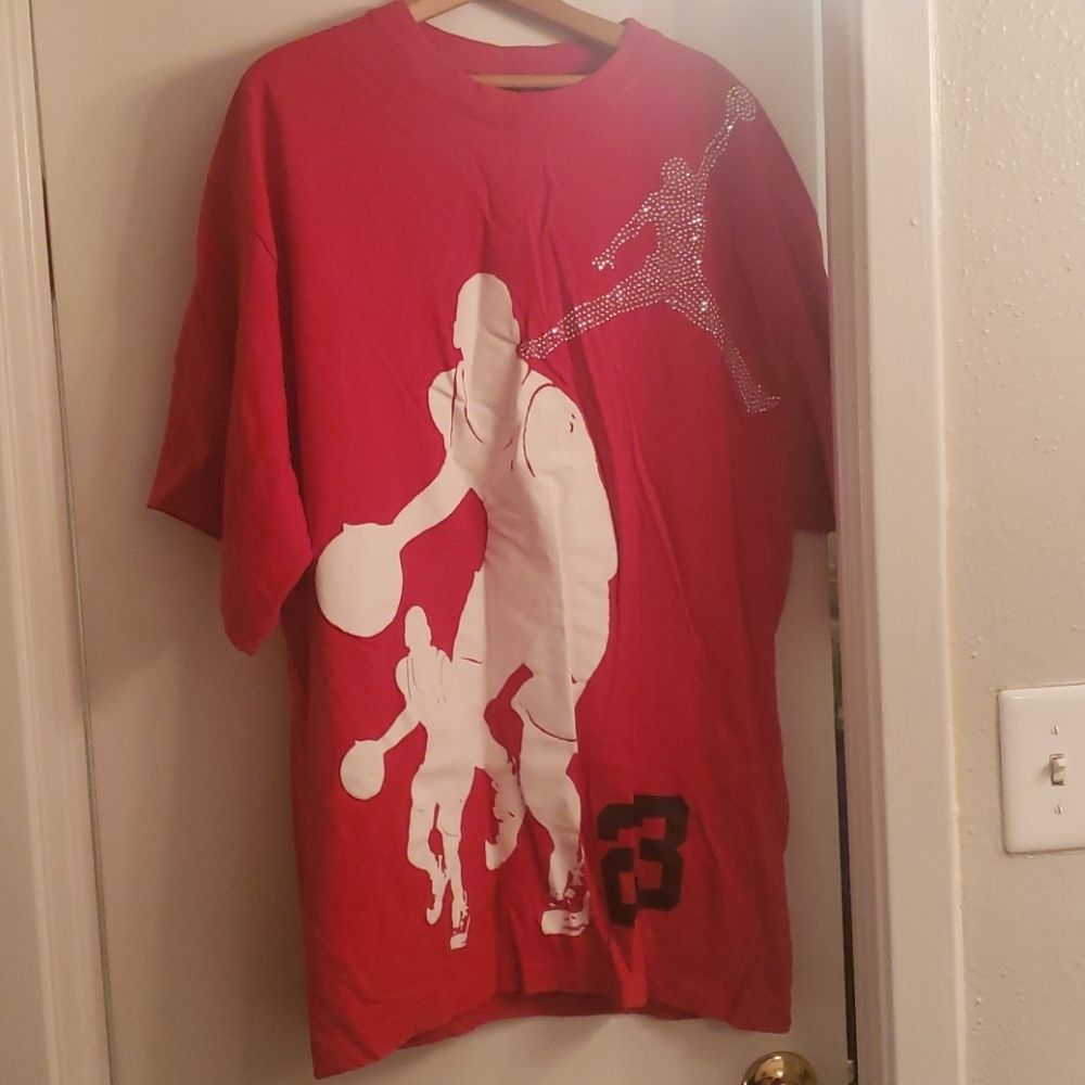 Red Jumpman Shirt